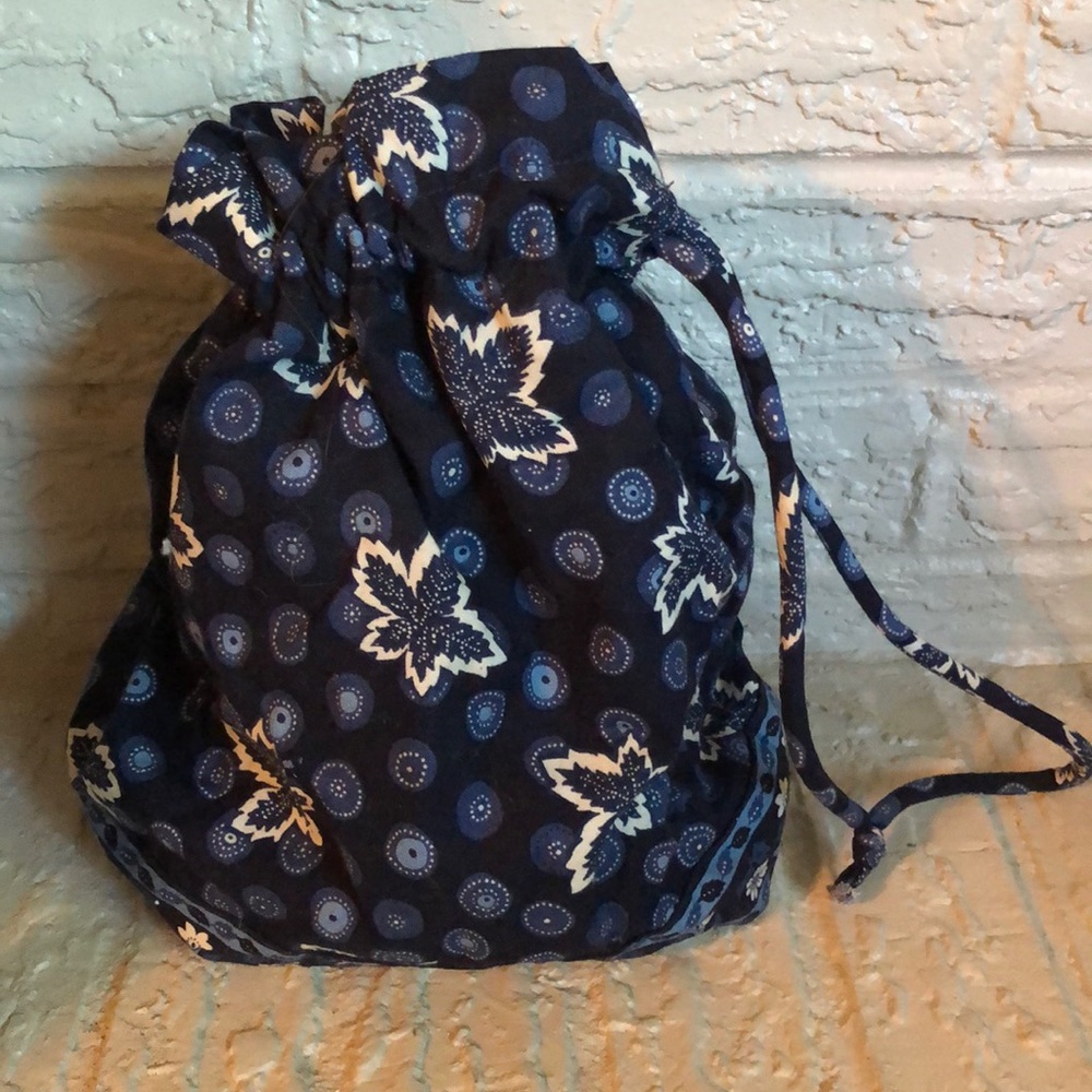 Vera Bradley drawstring travel satchel